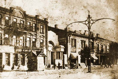 История кинотеатра «Спартак»: Вход в электротеатр «Ампир», 1910-е годы