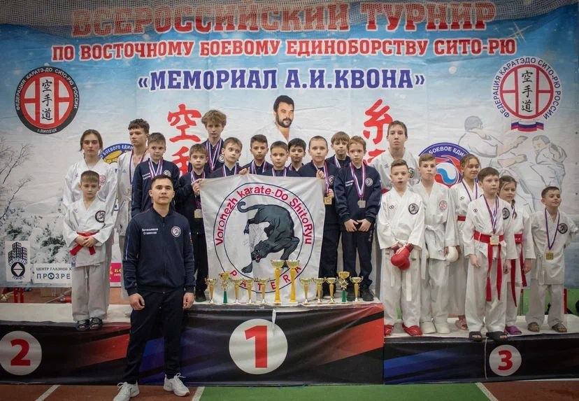 Воронежские спортсмены завоевали 34 медали на Всероссийском турнире по каратэ-до сито-рю в городе Липецк.