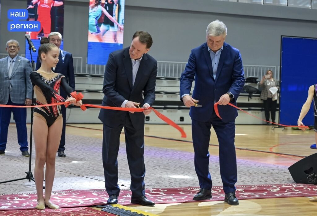 Торжественная церемония открытия Дворца спорта в Воронеже
